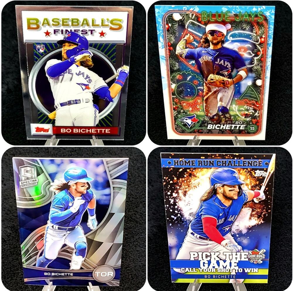 Bo Bichette Topps Finest RC and Inserts Toronto Blue Jays
